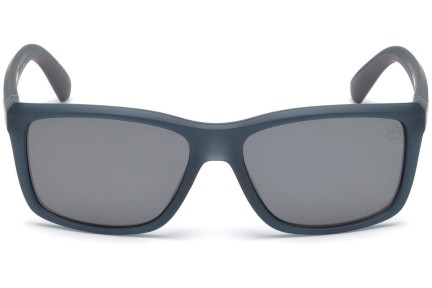 Sluneční brýle Timberland TB9115 91D Polarized Squared Modré