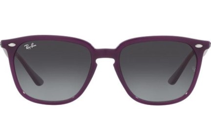 Sluneční brýle Ray-Ban RB4362 65718G Squared Fialové