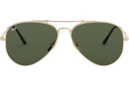 Sluneční brýle Ray-Ban Titanium Titanium Collection RB8125 913658 Pilot Zlaté