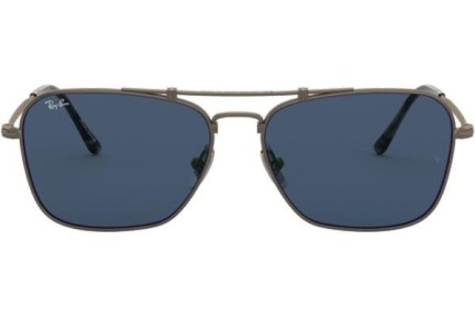 Sluneční brýle Ray-Ban Titanium Titanium Collection RB8136 9138T0 Squared Hnědé