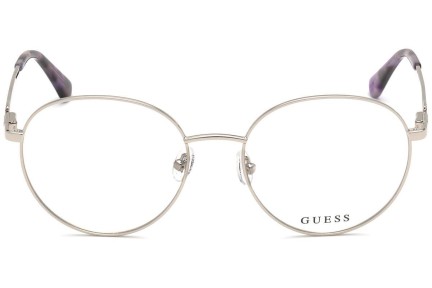 Brýle Guess GU2812 010 Okrouhlé Stříbrné