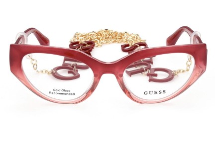 Brýle Guess GU2853 074 Cat Eye Růžové