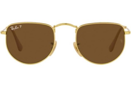 Sluneční brýle Ray-Ban Elon RB3958 919657 Polarized Squared Zlaté