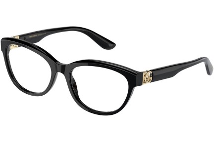 Brýle Dolce & Gabbana DG3342 501 Cat Eye Černé