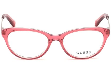 Brýle Guess GU9185 072 Cat Eye Růžové