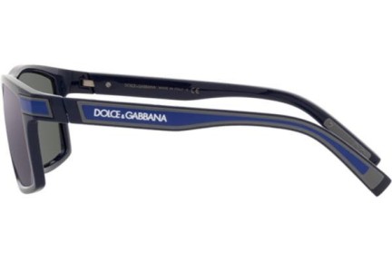 Sluneční brýle Dolce & Gabbana DG6160 329425 Obdélníkové Modré