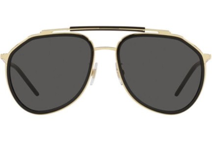 Sluneční brýle Dolce & Gabbana DG2277 02/87 Pilot Černé