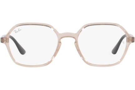 Brýle Ray-Ban RX4361V 8138 Squared Hnědé