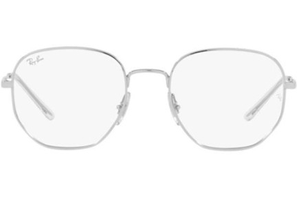 Brýle Ray-Ban RX3682V 2501 Squared Stříbrné