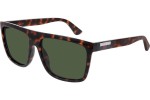 Sluneční brýle Gucci GG0748S 003 Flat Top Havana