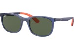 Sluneční brýle Ray-Ban Junior RJ9076S 712471 Obdélníkové Modré