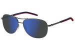 Sluneční brýle Tommy Hilfiger TH2023/S R80/ZS Pilot Stříbrné