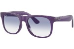 Sluneční brýle Ray-Ban Junior Junior Justin RJ9069S 713119 Squared Fialové