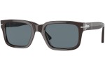 Sluneční brýle Persol PO3272S 11743R Polarized Squared Hnědé