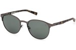 Sluneční brýle Timberland TB9313 13R Polarized Okrouhlé Hnědé