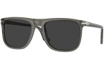 Sluneční brýle Persol PO3336S 110348 Polarized Squared Šedé