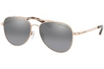 Sluneční brýle Michael Kors San Diego MK1045 110882 Polarized Pilot Zlaté