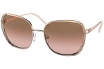 Sluneční brýle Michael Kors Amsterdam MK1090 110811 Oversize Zlaté