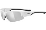 Sluneční brýle uvex sportstyle 215 White / Black S3 Obdélníkové Bílé