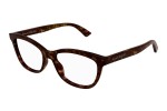 Brýle Alexander McQueen AM0461O 002 Cat Eye Havana