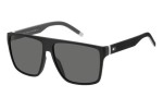 Sluneční brýle Tommy Hilfiger TH1717/S 08A/M9 Polarized Flat Top Černé