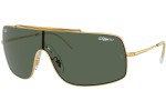 Sluneční brýle Ray-Ban RB3897 001/71 Squared Zlaté