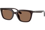 Sluneční brýle Ray-Ban RB4439D 623173 Squared Hnědé