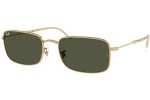 Sluneční brýle Ray-Ban RB3746 001/31 Obdélníkové Zlaté