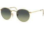 Sluneční brýle Ray-Ban Round Metal RB3447 001/BH Okrouhlé Zlaté