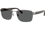 Sluneční brýle Ray-Ban RB3750 004/B1 Squared Šedé