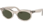 Sluneční brýle Ray-Ban RB2242 138331 Browline Šedé