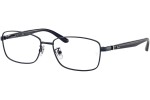 Brýle Ray-Ban RX6527D 3076 Squared Modré