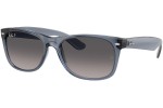 Sluneční brýle Ray-Ban New Wayfarer RB2132 6592M3 Polarized Squared Modré