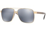 Sluneční brýle Versace VE2174 1002Z3 Polarized Squared Zlaté