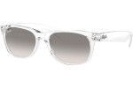 Sluneční brýle Ray-Ban New Wayfarer RB2132 677432 Squared Průhledné