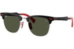 Sluneční brýle Ray-Ban RB3807M F11031 Obdélníkové Stříbrné