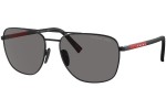 Sluneční brýle Prada Linea Rossa PS54ZS 1BO02G Polarized Oválné Černé