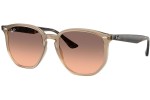 Sluneční brýle Ray-Ban RB4306 678846 Squared Béžové