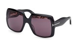 Sluneční brýle Tom Ford Aurora FT1194 01A Squared Černé