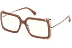 Brýle Max Mara MM5155-B 056 Squared Hnědé