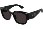 Sluneční brýle Alexander McQueen AM0468S 001 Squared Černé