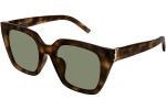 Sluneční brýle Saint Laurent SLM143 003 Squared Havana