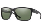 Sluneční brýle Smith EMERGE 003/M9 Polarized Obdélníkové Černé