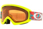 Lyžařské brýle Oakley O Frame 2.0 XS OO7048-13 Jednolité | Shield Žluté