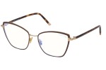 Brýle Tom Ford FT5740-B 048 Squared Hnědé