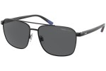 Sluneční brýle Polo Ralph Lauren PH3135 900381 Polarized Pilot Černé