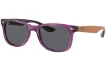 Sluneční brýle Ray-Ban Junior New Wayfarer Junior RJ9052S 706987 Squared Fialové