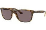 Sluneční brýle Ray-Ban RB4181 710/7N Squared Havana