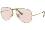 Sluneční brýle Ray-Ban Aviator Metal II RB3689 001/T5 Pilot Zlaté