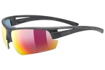 Sluneční brýle uvex sportstyle ocean P Black Mat S3 Polarized Obdélníkové Černé